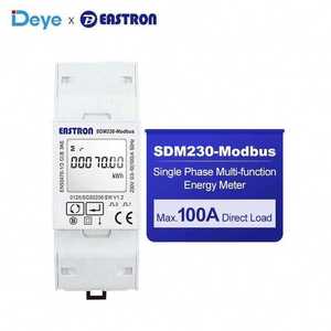 Eastron entrega rápida medidor de electricidad monofásico <span class=keywords><strong>SDM230</strong></span> <span class=keywords><strong>Modbus</strong></span> V1 PV sensor solar medidores de Energía Inteligente - Product Image 3