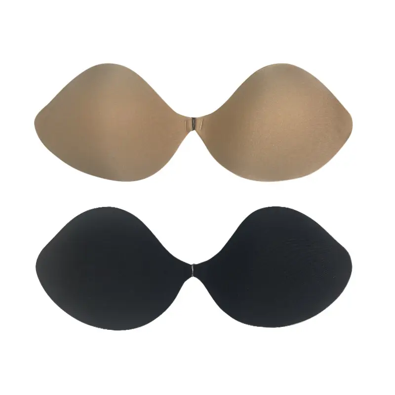 Sutiã feminino sem alças com alças, adesivo de silicone para mulheres, com balconete de silicone e água, 36 j, estofado sem costas, tamanho grande