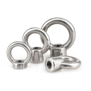 DIN582 — accessoires en acier inoxydable 304, 316, écrou de levage ovale fileté, M6 <span class=keywords><strong>M8</strong></span> M12 M20 M22 M60 - Product Image 1