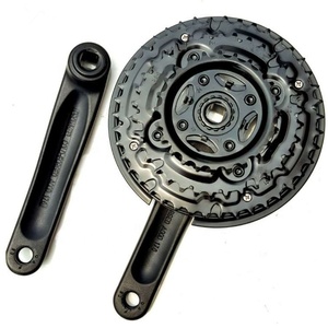 <span class=keywords><strong>Pédalier</strong></span> de vélo en alliage d'aluminium <span class=keywords><strong>Prowheel</strong></span> 170 mm 24/34/42T 6/7/8 vitesses, pignon et manivelle - Product Image 6