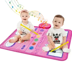 Tastiera e tamburo per bambini che ballano musica per bambini