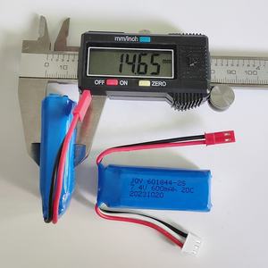 공급 601844 2S 7.4V 450mAh 20C 충전식 lipo 배터리 rc 리튬 이온 배터리 - Product Image 3