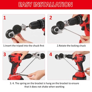 Tự làm điện khoan Shears tập tin đính kèm cắt kim loại nibbler khoan tập tin đính kèm cho các công cụ điện kim loại công cụ phụ kiện - Product Image 6