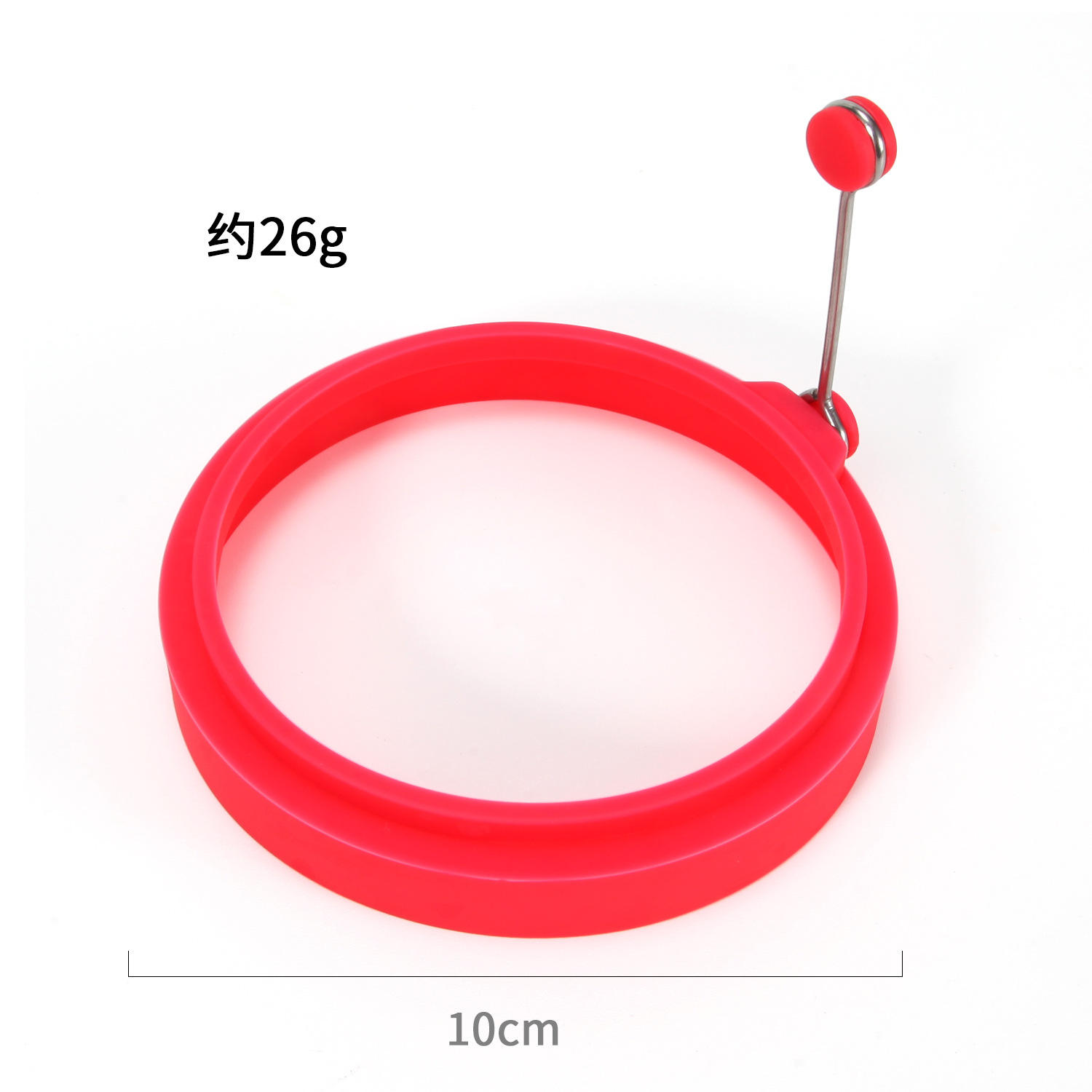 สีแดงกลม