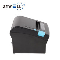 Impresora Térmica POS de 80 mm OEM ODM con WIFI, Bluetooth, USB, Puerto Serial LAN, Impresora de Recibos ZYWELL