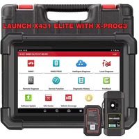 LAUNCH X431 IMMO Plus Herramientas de Diagnóstico, Programador Antirrobo de 3 Llaves, Programación a Juego, Escáner OBD de Coche, Pk, 1 V, Elite, 1 Unidad