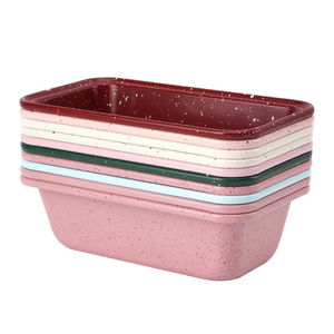 Stampo per pane in acciaio al carbonio da 6 pollici, piccolo stampo per toast e torte, perfetto per <span class=keywords><strong>la</strong></span> cucina di casa, mini utensili per <span class=keywords><strong>la</strong></span> cottura del pane - Product Image 1