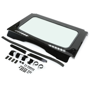 <span class=keywords><strong>Parabrezza</strong></span> Anteriore in Vetro Trasparente per HONDA PIONEER 500 2015-2024 / PIONEER 520 2021-2025 - Product Image 2