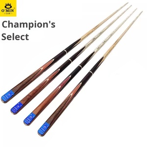 Original OMIN Mystery Blue Label taco de billar cabeza pequeña 10mm negro 8 miembros de tenis de mesa varilla bola China Snooker sin pintura - Product Image 2