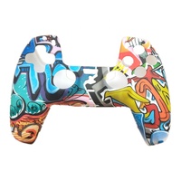 Pour étui de protection PS5, pour housse de contrôleur slim pro, pour étui en silicone 2 chapeaux de pouce gratuits Play station 5