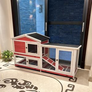 <span class=keywords><strong>2025</strong></span> yeni ahşap tavşan güvercin ördek ev tasarımları büyük açık diğer evcil hayvan tavuk kafesleri kuşlar köpek kulübesi yetiştirme evcil - Product Image 3