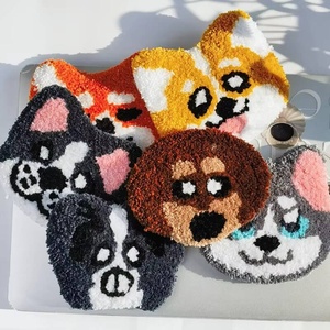 ชุดงานฝีมือปักเข็มแบบ DIY XIXI สำหรับทำที่รองแก้วลายสุนัข พร้อมผ้าโพลีเอสเตอร์ 6 ลาย ชุดอุปกรณ์ครบครันสำหรับคนรักสุนัข - Product Image 6