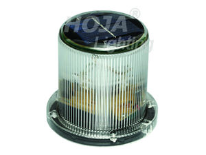 Luz de advertencia solar de 3,75 pulgadas LED Luz de muelle marino Impermeable Certificación CE/RoHS - Product Image 3