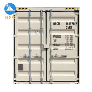 DFCU Environmentally friendly Big Capacity Storage Iso Dry Cargo Shipping Container