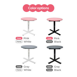 Mesa de Peluquería para Perros Medianos HEDYS GROOMING, Altura Ajustable, Soporte para Correa, Elevación Suave, Superficie Antideslizante, Madera Contrachapada y Acero - Product Image 3