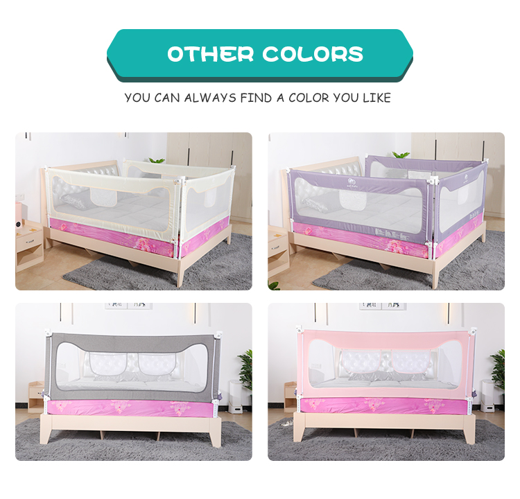 Kids Safety Baby Bed Rails Baby Safety Bed Guard Baby Product Safe Material Portable Baby Fence