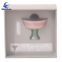 Boîtes d'emballage en PVC personnalisées Meishan, style universel, estampage à chaud, souvenirs culturels de voyage, cadeaux, logo personnalisé, taille personnalisée
