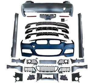 <span class=keywords><strong>M</strong></span>-Tech BodyKit Front stoßstange ohne Loch gitter Heck diffusor Auspuffs eiten rock Autoteil für BMW F30 2013-2018 Tuning Zubehör - Product Image 1