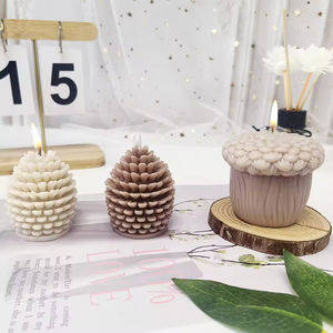 Molde de Silicona para Jabón de Yeso con Forma de Piña de Pino Navideña, Moldes 3D para Velas Aromáticas de Pino Hechas a Mano, para Manualidades Decorativas - Product Image 3