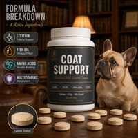 Complément alimentaire pour la croissance des poils des chiens à perte de poils, lécithine, huile de poisson, comprimés à dose précise, 100 unités, soutien à la santé du pelage, OEM