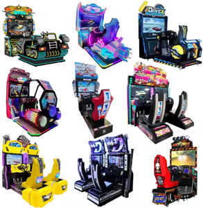 Máquina de carreras con emulador de arcade, simulador de conducción de doble pantalla, juego de carreras de coches en 3D, consola de videojuegos de carreras. - Product Image 5