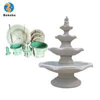 Moule de fontaine extérieure de style européen Bekebe, sculpture de jardin personnalisable en taille et forme