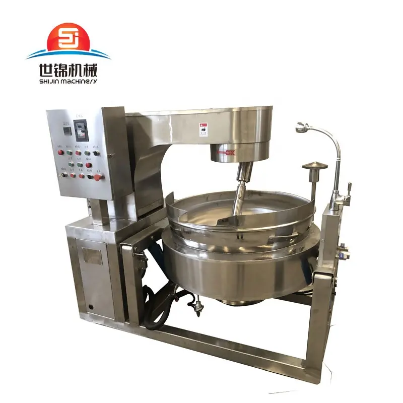 Chili sauce making machine curry sauce cooking kettle tomato ketchup paste machine