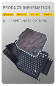 Vente directe d'usine, accessoires de voiture personnalisés professionnels, tapis de sol avant 3D pour <span class=keywords><strong>Ford</strong></span> <span class=keywords><strong>Bronco</strong></span> Sport <span class=keywords><strong>2021</strong></span> 2022 2023 2024 - Product Image 5