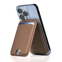 Étui portefeuille détachable en cuir PU avec support magnétique et compartiment pour cartes, compatible avec iPhone 15 et iPhone 16
