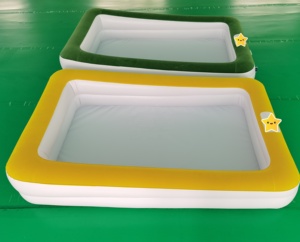 <span class=keywords><strong>Lit</strong></span> gonflable portable pour enfants, <span class=keywords><strong>lit</strong></span> de voyage gonflable pour tout-petit avec pare-chocs de sécurité <span class=keywords><strong>surélevé</strong></span>, nouvelle collection - Product Image 4