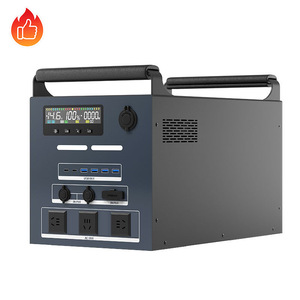 Station d'alimentation portable à onde sinusoïdale pure 3000W, générateur solaire LiFePO4 pour le camping hors réseau, l'alimentation domestique et les situations d'urgence - Product Image 1