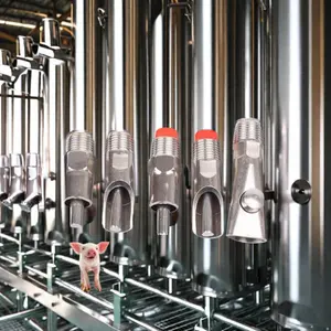 Buveur d'eau de mamelon de volaille automatique de haute qualité pour les composants d'acier inoxydable de porcs