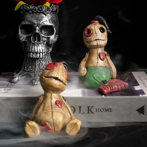 Búp Bê Kinh Dị Nguyền Rủa Đồ Trang Trí Bằng Hương Liệu Halloween Búp Bê <span class=keywords><strong>Voodoo</strong></span> Phun Trang Trí Văn Phòng Để Bàn - Product Image 4