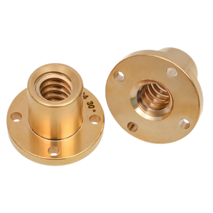 Vite trapezoidale filettata sinistra-destra in acciaio inossidabile 304 personalizzata con dado a T e dado in rame, tornita di precisione - Product Image 5