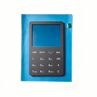 Autocollant de bouton personnalisé en PET PC polycarbonate résistant aux rayures pour calculatrice