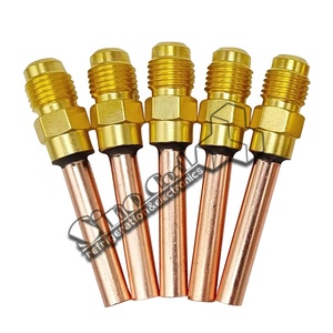 Vanne de <span class=keywords><strong>charge</strong></span> et d'accès en cuivre 1/4 pour la réfrigération et la climatisation - Product Image 5