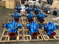 Pompe à incendie à double aspiration à carter séparé, moteur diesel horizontal de haute qualité, vente en gros
