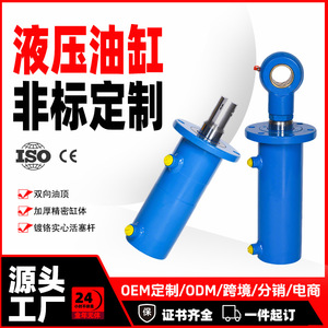 Xingyu Hydraulics – Cylindres hydrauliques à double oreille de grande capacité, usinés sur mesure, avec brides de levage électriques – Électriques haute tonnage - Product Image 5