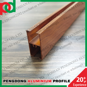 Perfiles de Aluminio L20 y L25 con Colores Populares de Imitación Madera para Ventanas y Puertas - Product Image 6