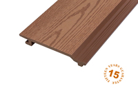 Panneaux muraux décoratifs extérieurs en composite bois-plastique WPC, anti-UV, écologiques, ignifuges, imperméables
