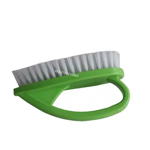 HQ2613 iron-shaped plastic laundry brush cleaning scrub brush bathroom kitchenware