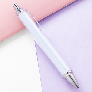 Cao xuất hiện DIY handmade nhựa bút trắng nhỏ Báo Chí loại <span class=keywords><strong>Ballpoint</strong></span> cho sinh viên cuộn giấy chèn cho quà tặng - Product Image 6