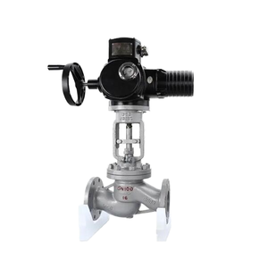 ผู้ผลิตวาล์วเหล็กหล่อไฟฟ้าแบบกำหนดเองพร้อมข้อต่อหน้าแปลน รองรับ OEM โครงสร้างปิด-เปิด ใช้งานทั่วไป - Product Image 1