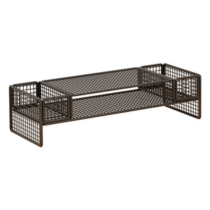 Desktop Monitor Stand 2 Tier Metal Rack Office Organizer Storage Shelf for <b>Computer</b> Laptop Desk <b>Accessories</b> - Product Image 5