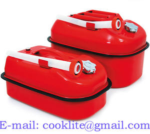 Jerrican métallique ecologe pour gazoil et essence / <span class=keywords><strong>Bidon</strong></span> en acier pour hydrocarbones - Product Image 4