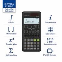 Kalkulator Ilmiah FX-991ES PLUS-2 Bertenaga Baterai Tombol Plastik 991ES PLUS 2nd 991ES PLUS | |   Perlengkapan Sekolah Alat Tulis