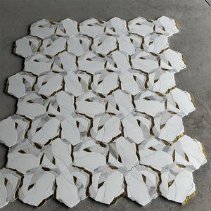 Mosaico para Paredes de Cocina y Baño, Baldosas de Mármol para Piso de Baño - Product Image 1