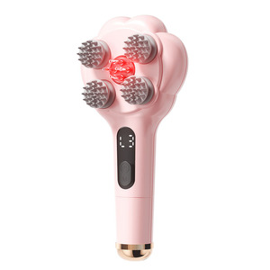 Masajeador de Cuero Cabelludo Inalámbrico con Batería de Litio, Cepillo de Masaje con Luz Roja para el Crecimiento del Cabello, Herramienta Eléctrica de Champú con Garras Suaves, Regalo - Product Image 1