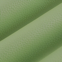 1,2 mm dickes, geprägtes Semi-PU-Leder mit Litchi-Narbung, abriebfeste Rolle, imitiert Baumwoll-Woll-Unterlage, Stoff für Sofabezüge