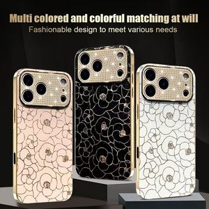<span class=keywords><strong>Funda</strong></span> <span class=keywords><strong>Protectora</strong></span> de Lujo con Diamantes Brillantes para iPhone 13 14 15 16 17 Plus Pro Max - Product Image 1